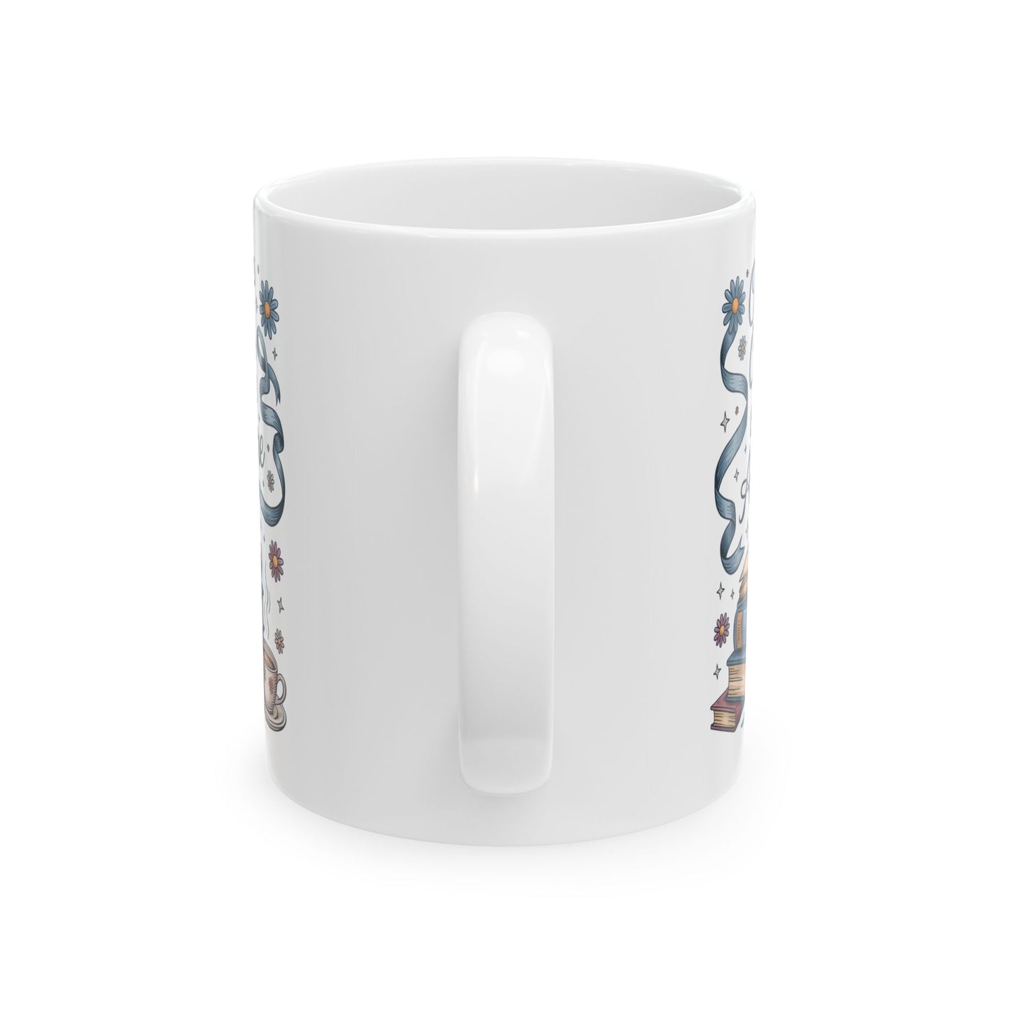 “One More Chapter, One More Adventure” – Cozy Book Lover Mug