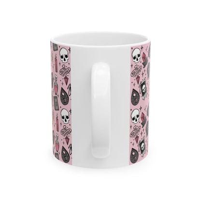 “Witchy Pink” – Cute Gothic Aesthetic Mug