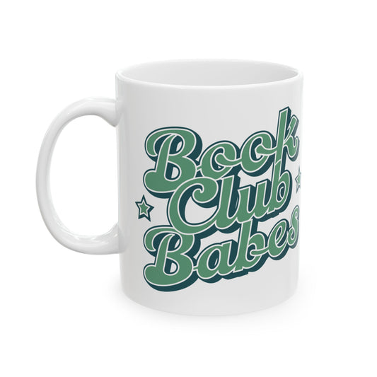 “Book Club Babes” – Fun Book Lover Mug