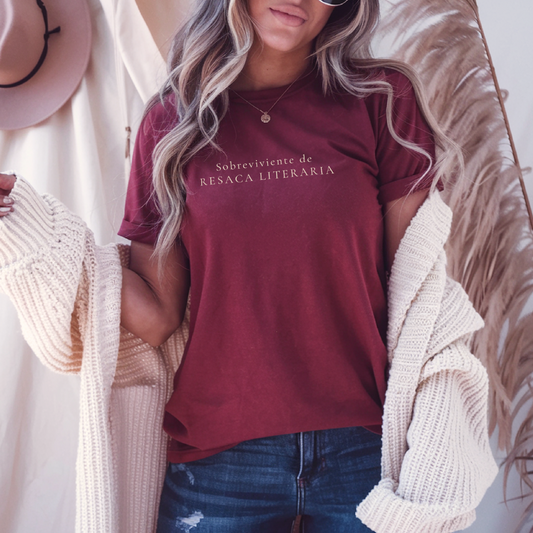 “Book Hangover Survivor” – T-Shirt for Readers Who Feel Too Much